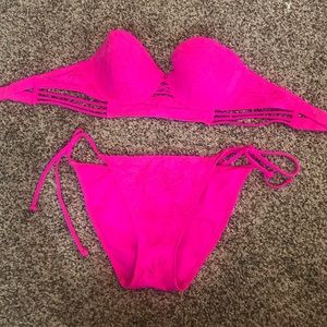 HOT Pink Victoria’s Secret Bikini - LIKE NEW